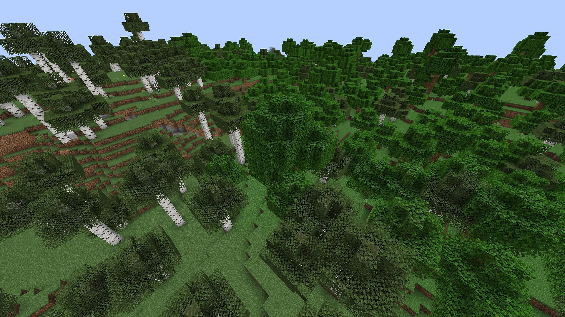 Freecam allows players to move the POV anywhere they want (Image via Mojang)