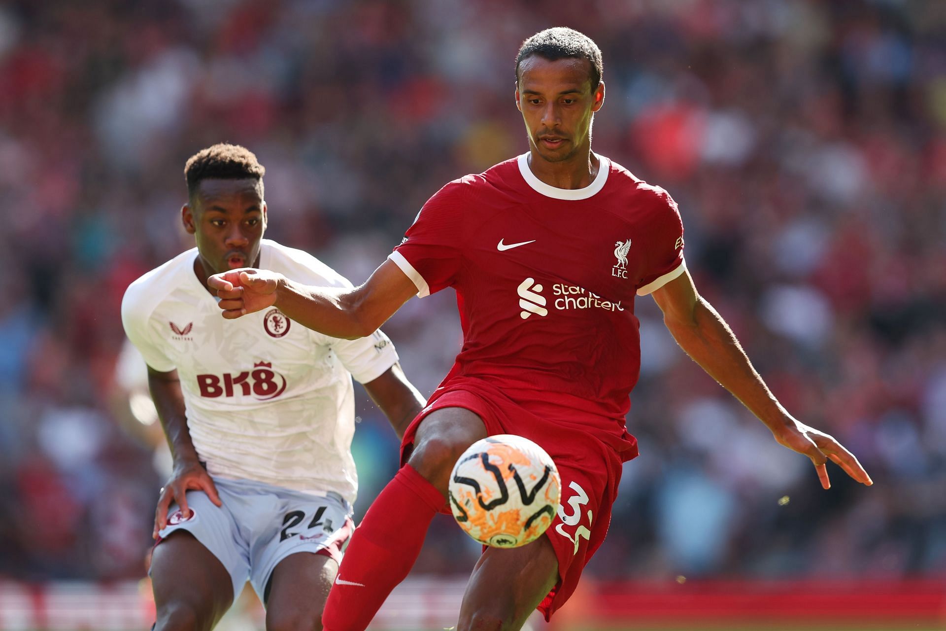 Joel Matip insists he&#039;s happy at Anfield.