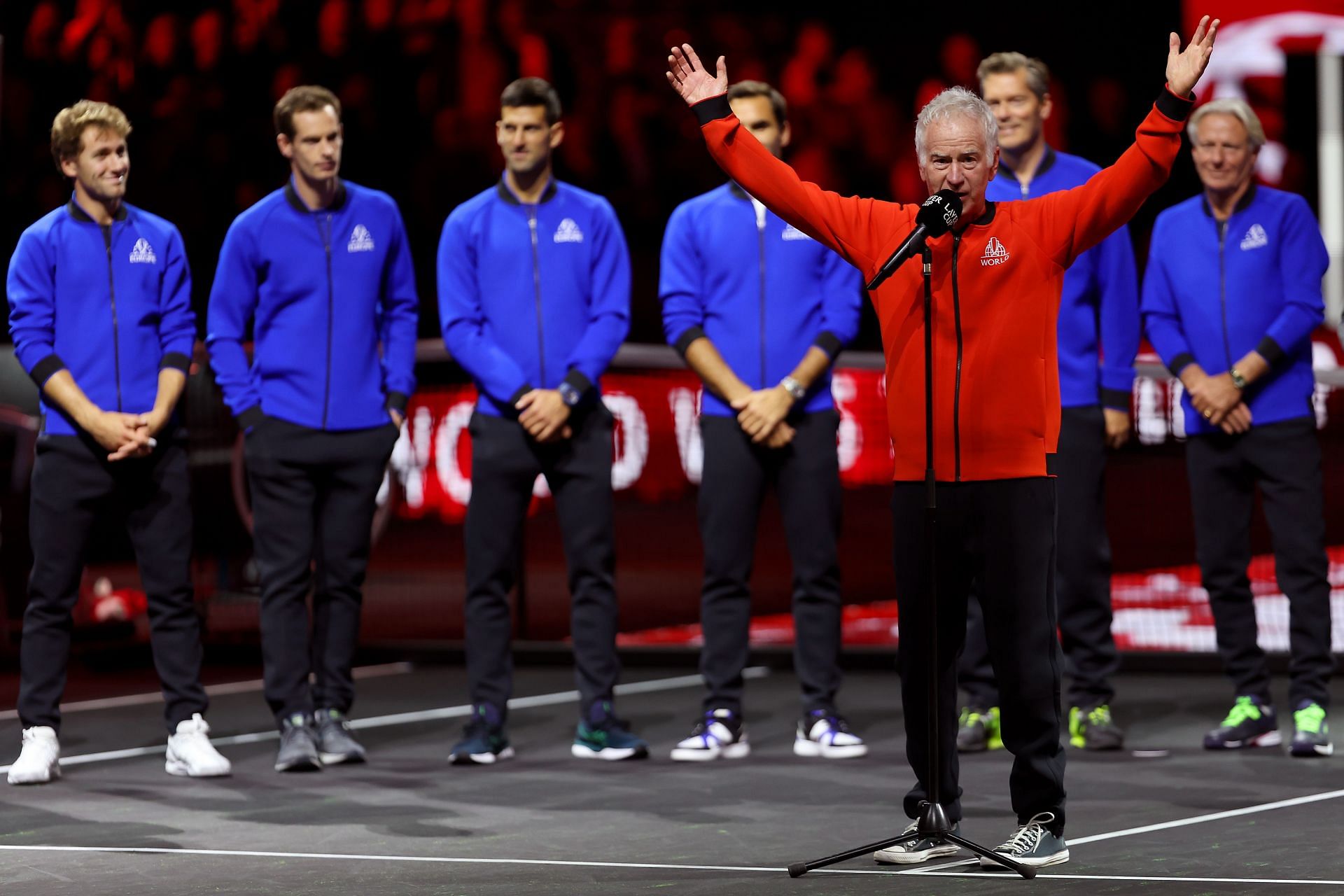 John McEnroe after Team World winning Laver Cup 2022