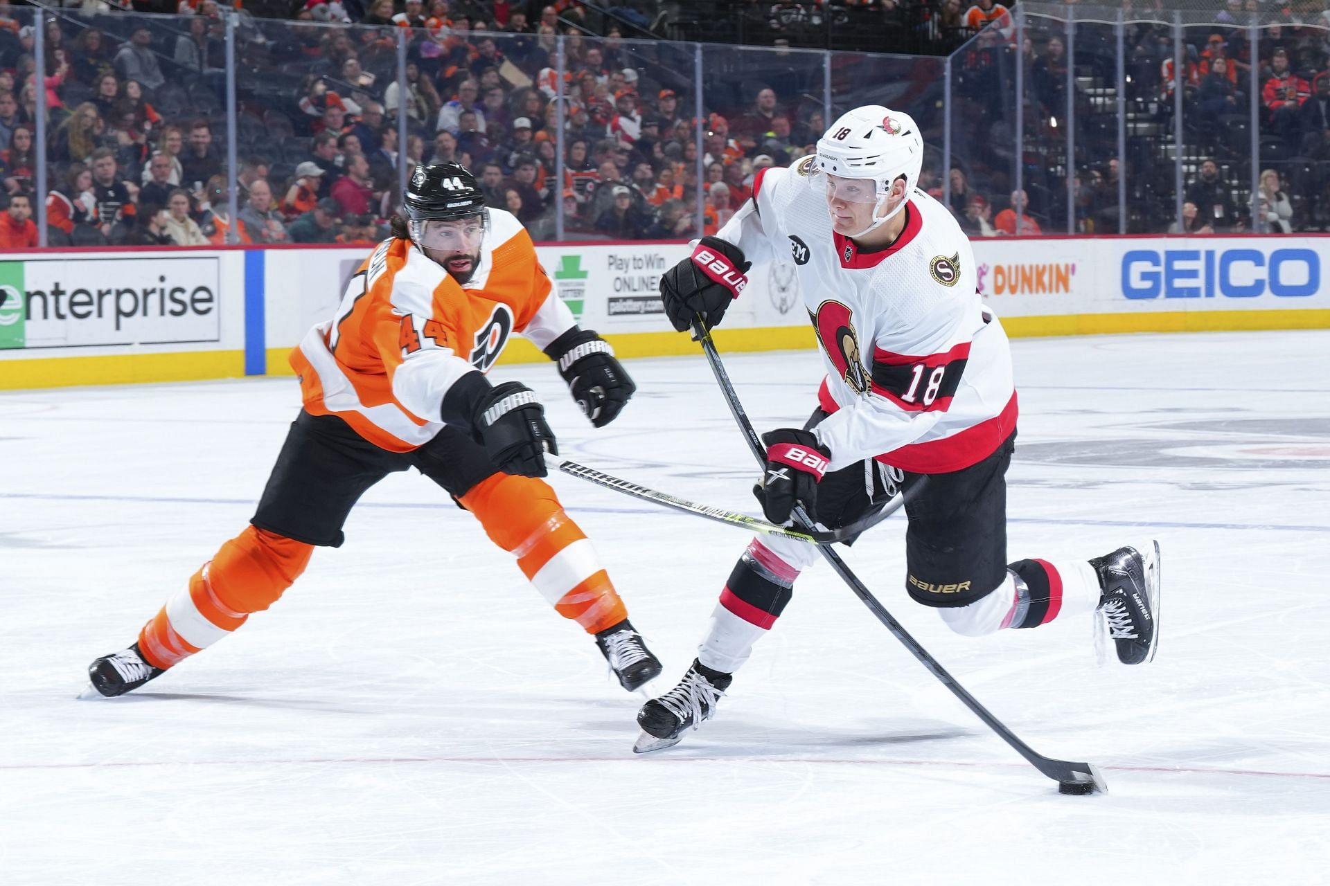 Ottawa Senators v Philadelphia Flyers