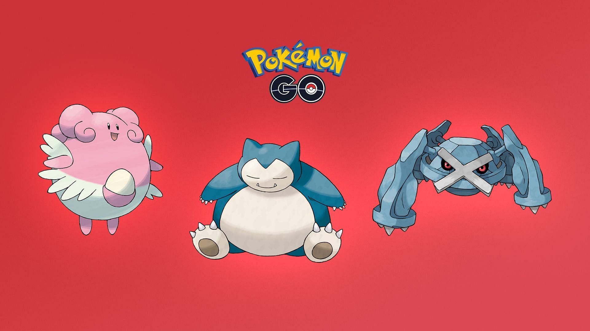 Blissey, Snorlax and Metagross in Pokemon GO (Image via Sportskeeda)