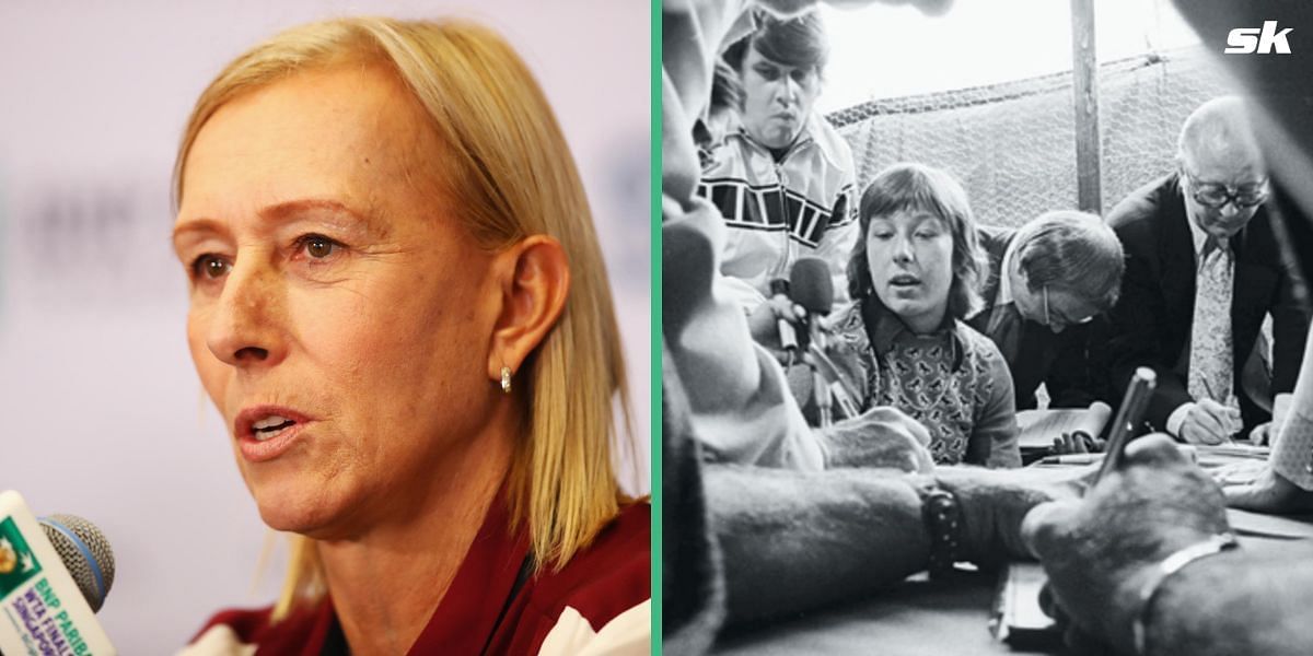 Martina Navratilova defected to the United States in 1975