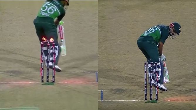 [Watch] Pakistan's Babar Azam gets bamboozled by lack of bounce against Bangladesh in Asia Cup 2023