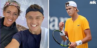 Holger Rune's mother Aneke lauds him on being the World No. 4