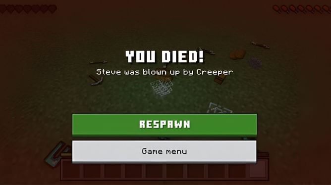 Minecraft Bedrock 1.20.30 update patch notes: Updated "You died" experience, added Crawling, improved diamond generation, and more