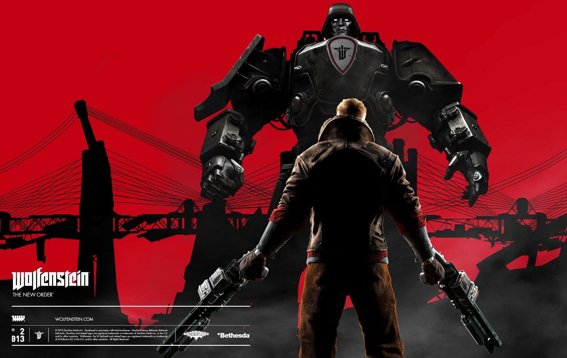 Wolfenstein: The New Order Playstation 3 Mídia Digital - Frigga Games