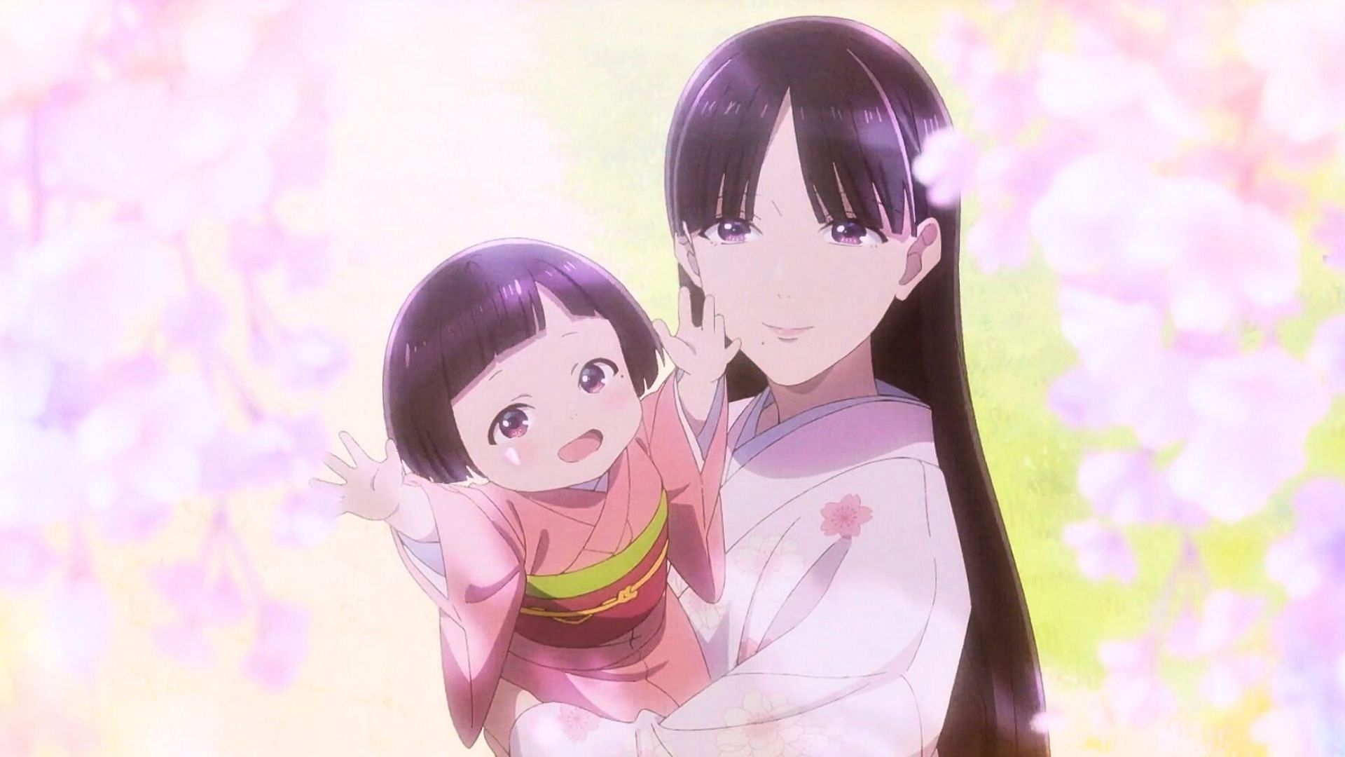 A young Miyo and Sumi Usuba as seen in the My Happy Marriage anime (Image via Kinema Ctirus Studio)