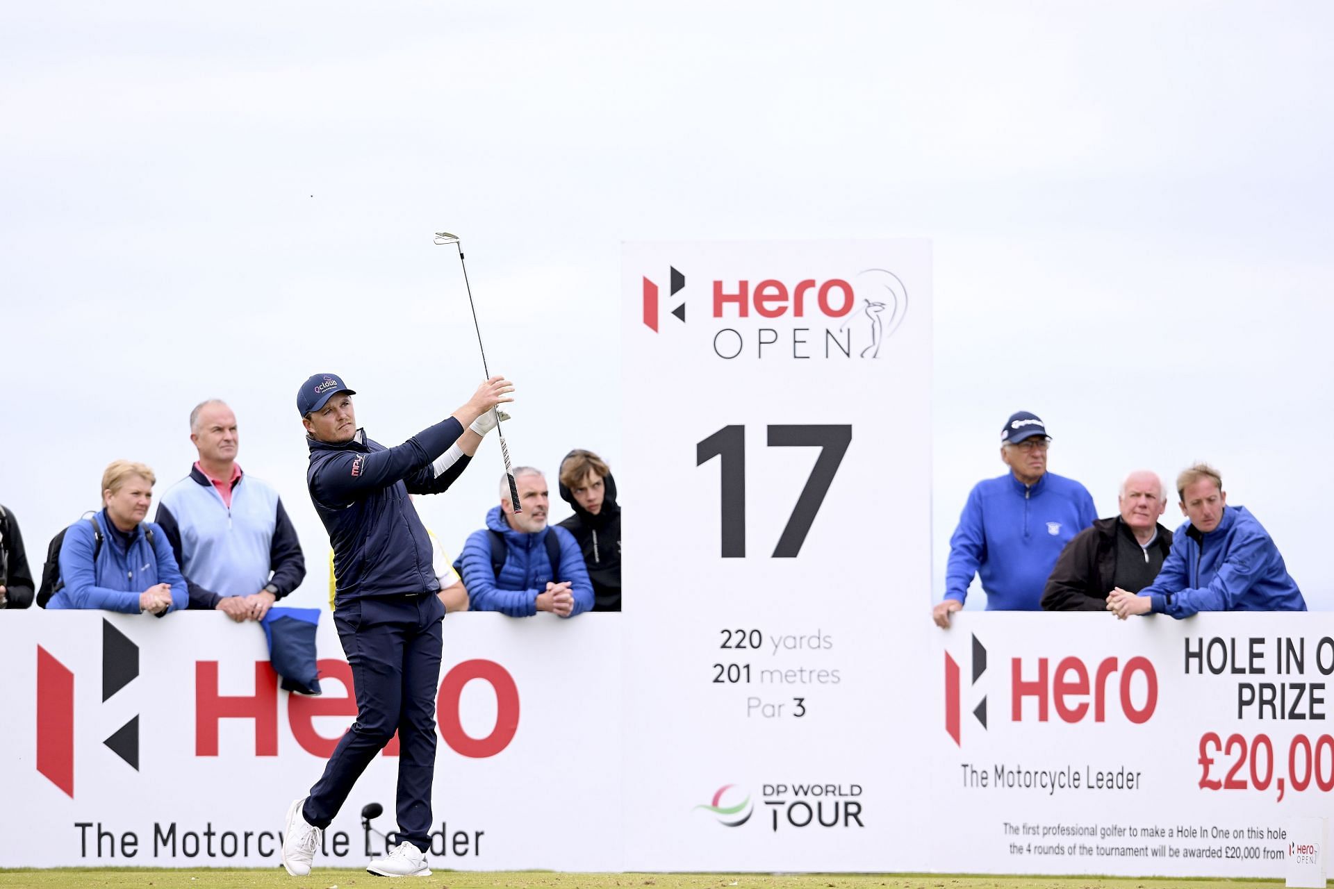 Eddie Pepperell at the Hero Open 2022 (Image via Getty)