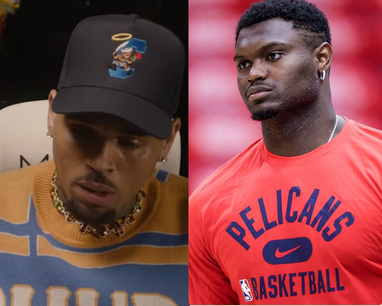 Chris Brown opens up about Zion Williamson
