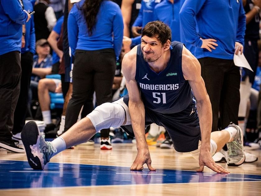 Farmer Boban Marjanovic is staying fit this offseason