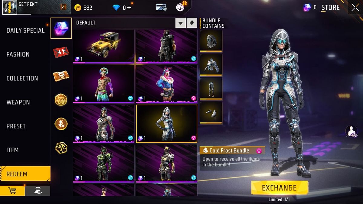 magic cube bundle in free fire 2024