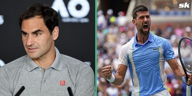 "I would bet on Novak Djokovic, that's a safe bet"- Roger Federer tips the Serb to win US Open 2023