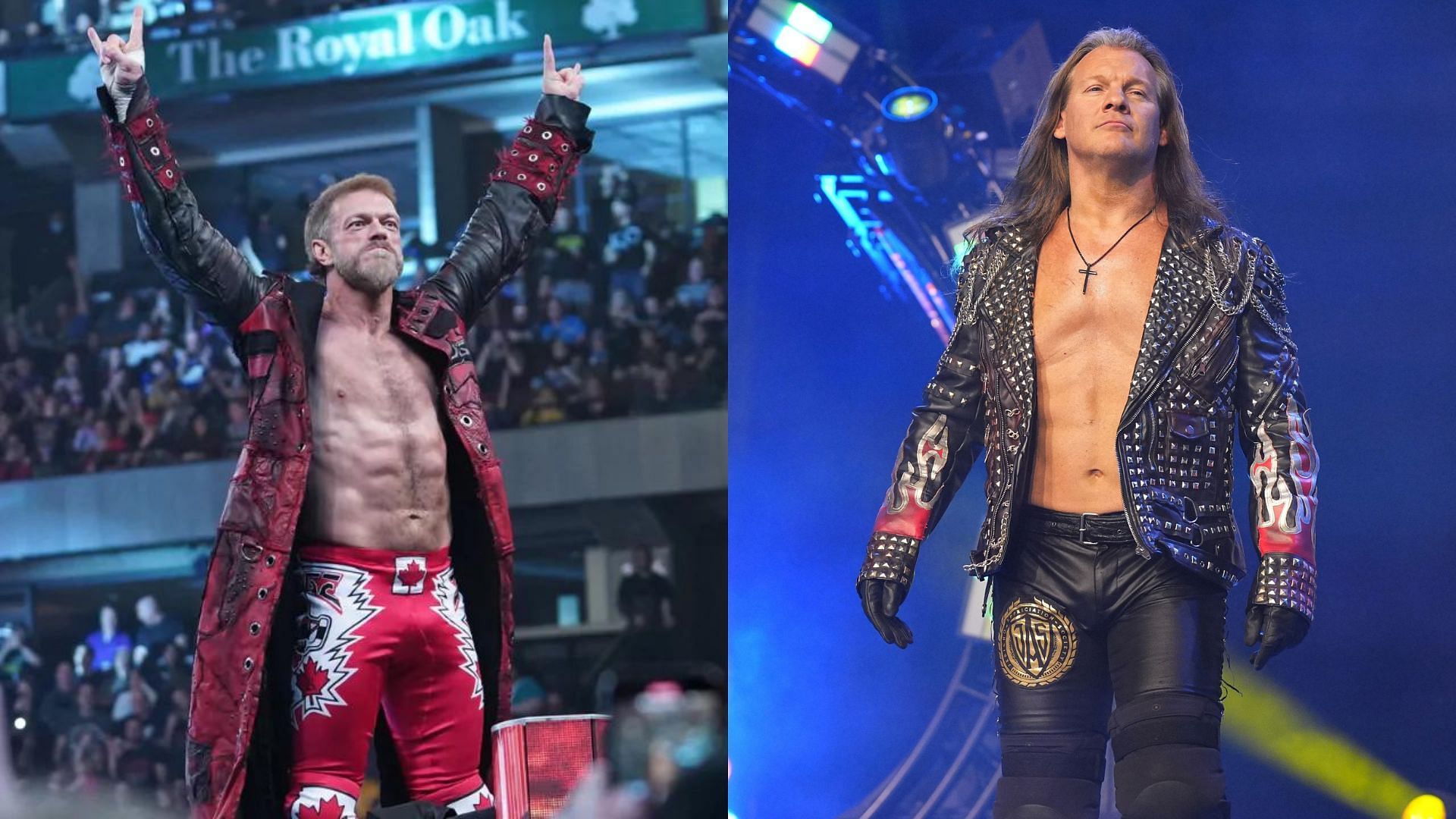 Edge and Chris Jericho previously feuded in WWE