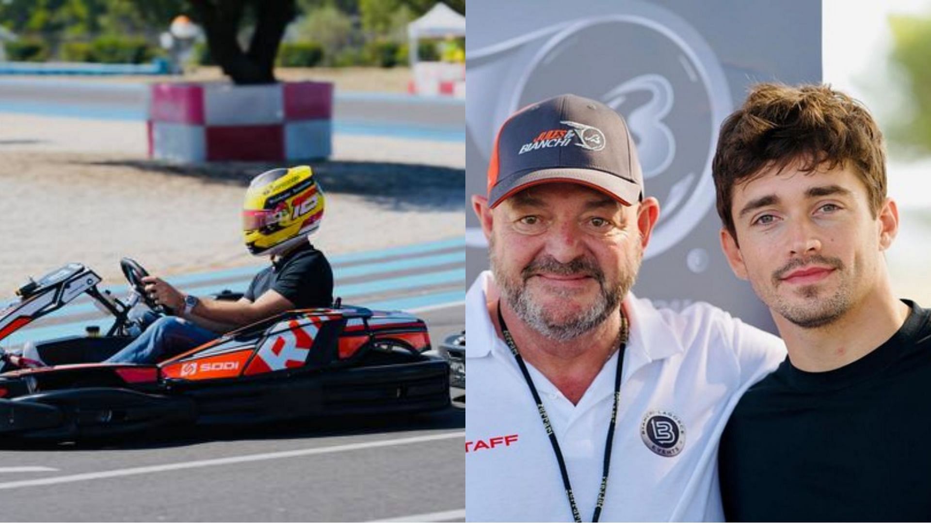 Charles Leclerc participates in karting event to honor his late mentor and Godfather Jules Bianchi