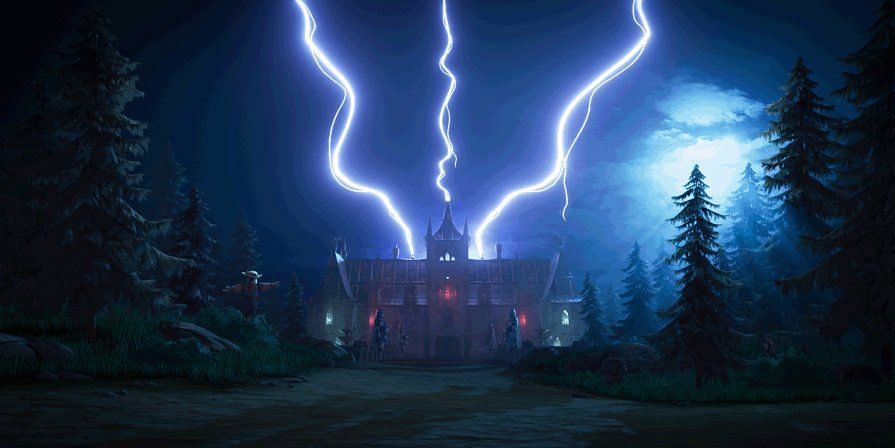 The mansion looks a lot like Grim Gables from Chapter 3 Season 4 (Image via Epic Games/Fortnite)