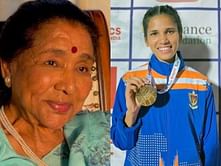 Renowned singer Asha Bhosle mistakenly congratulates Jyothi Yarraji on winning Asian Games 2023 Gold