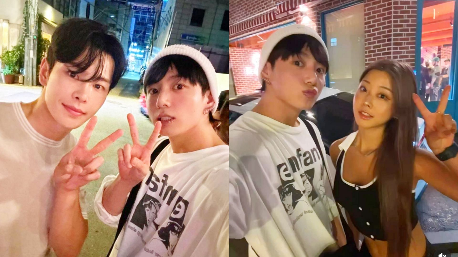 ARMYs elated as BTS&apos; <b>Jungkook</b> interacts with fans outside a restaurant...