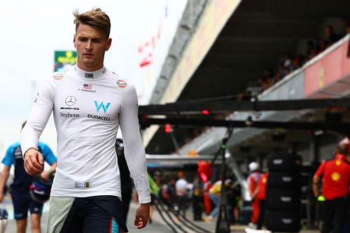 Logan Sargeant of Williams (Photo by Mark Thompson/Getty Images)