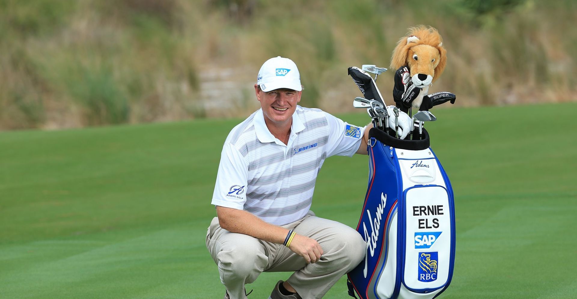 Ernie Els sponsors and partners (Image via Getty)