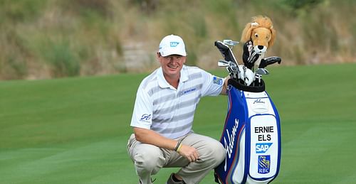 Ernie Els sponsors and partners (Image via Getty)