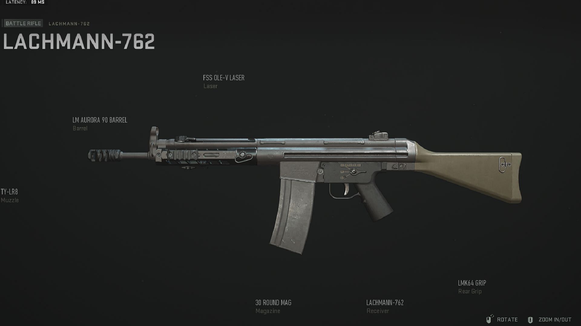 Lachmann 7.62 weapon build (Image via Activision)