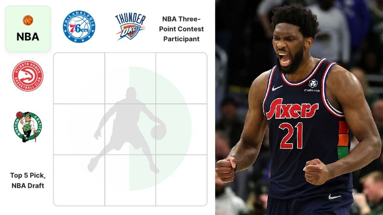 Which Top 5 NBA draft picks have played for the Sixers and Thunder