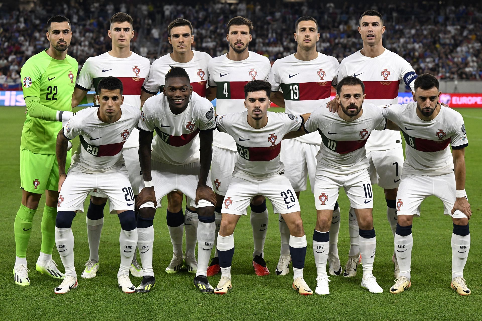 Slovakia 01 Portugal Player Ratings as Bruno Fernandes' firsthalf