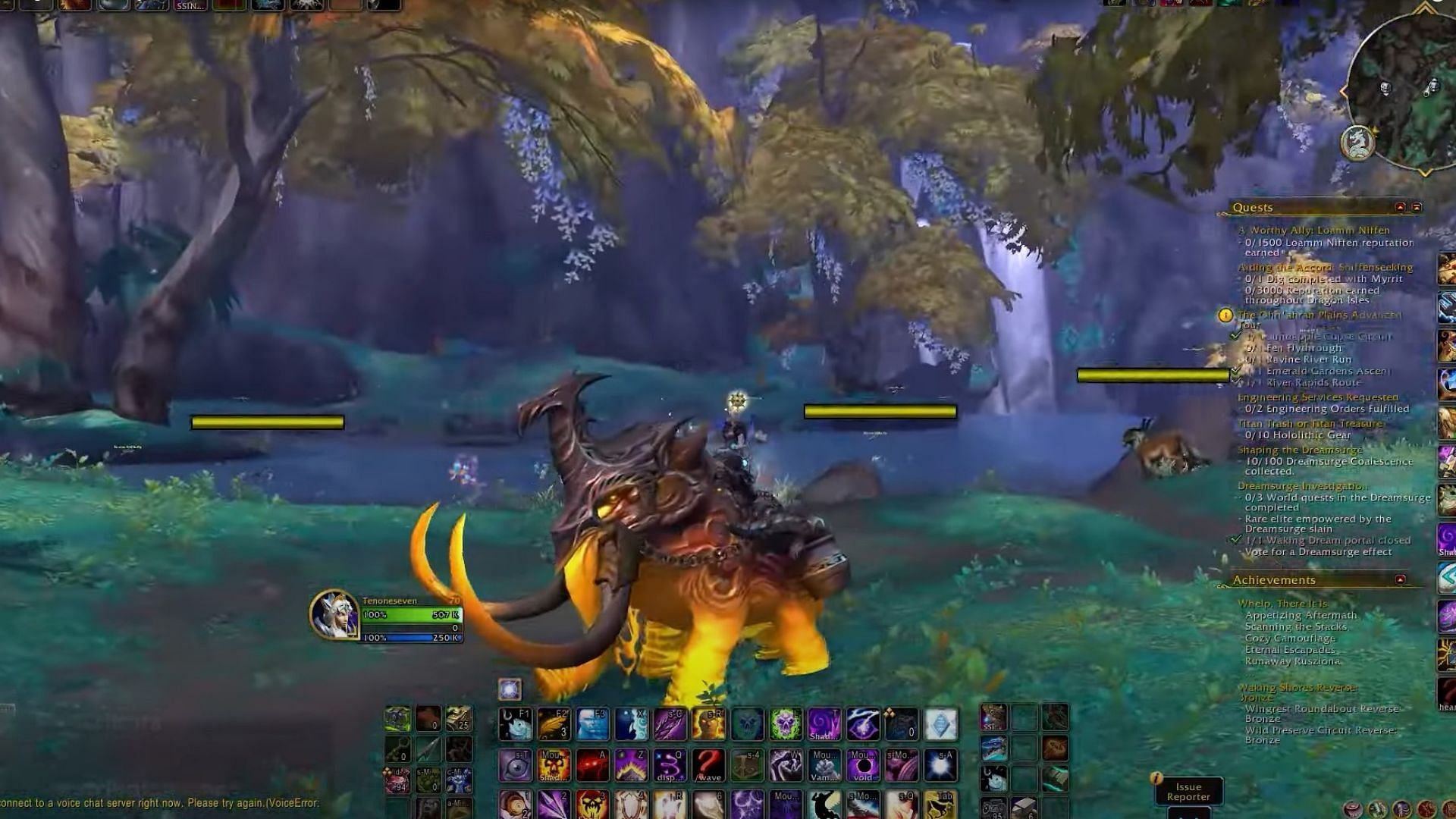 Renewed Magmammoth in WoW Dragonflight expansion (Image via Blizzard)