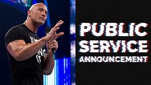 The Rock sends out important service announcement