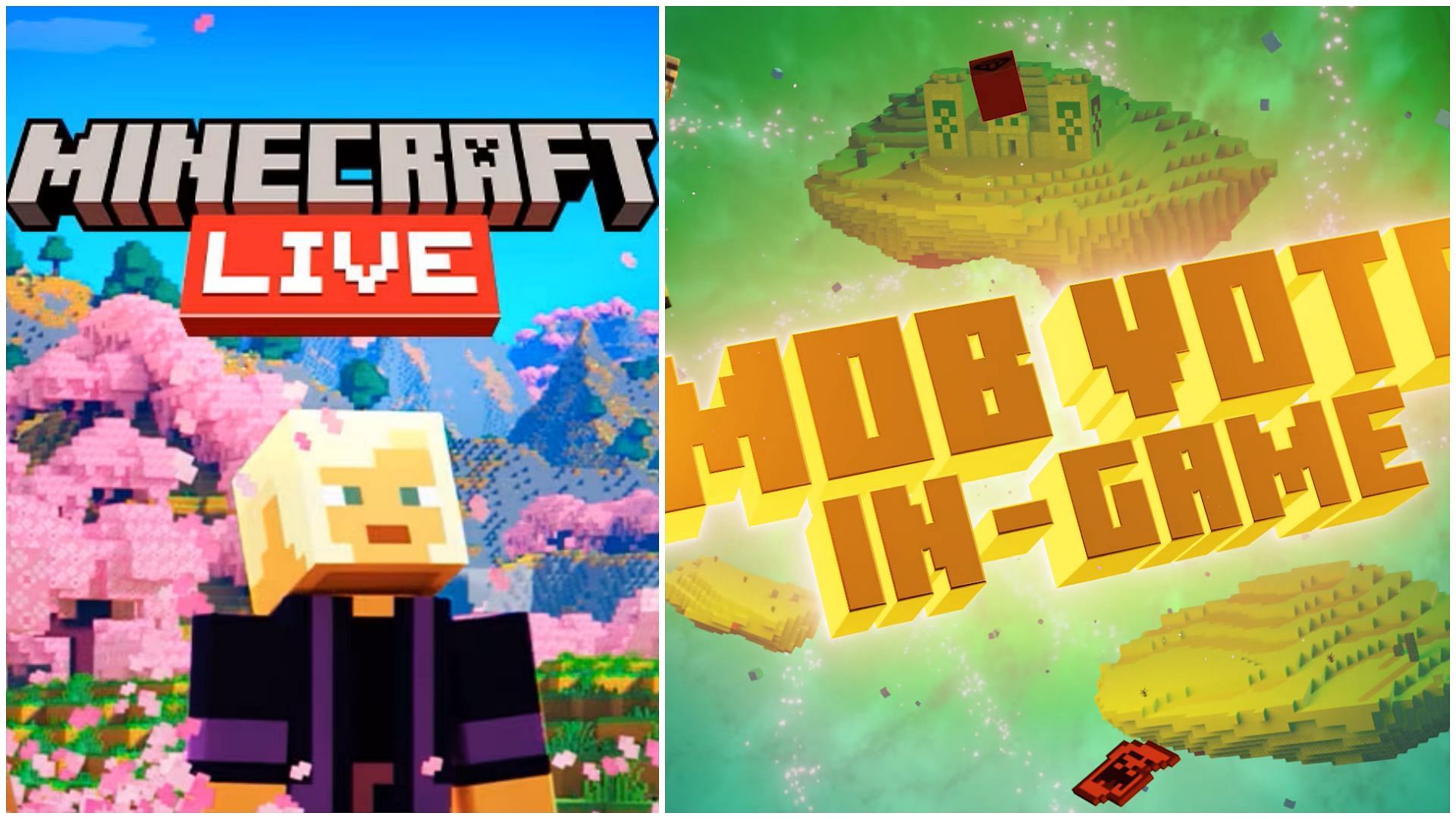 New mob vote will be hosted before the Minecraft Live (Image via Mojang)