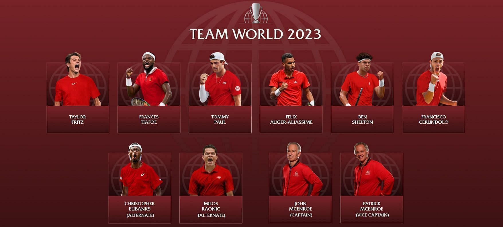 Laver Cup 2023 Team World, Who's Playing?, Schedule, Records and more