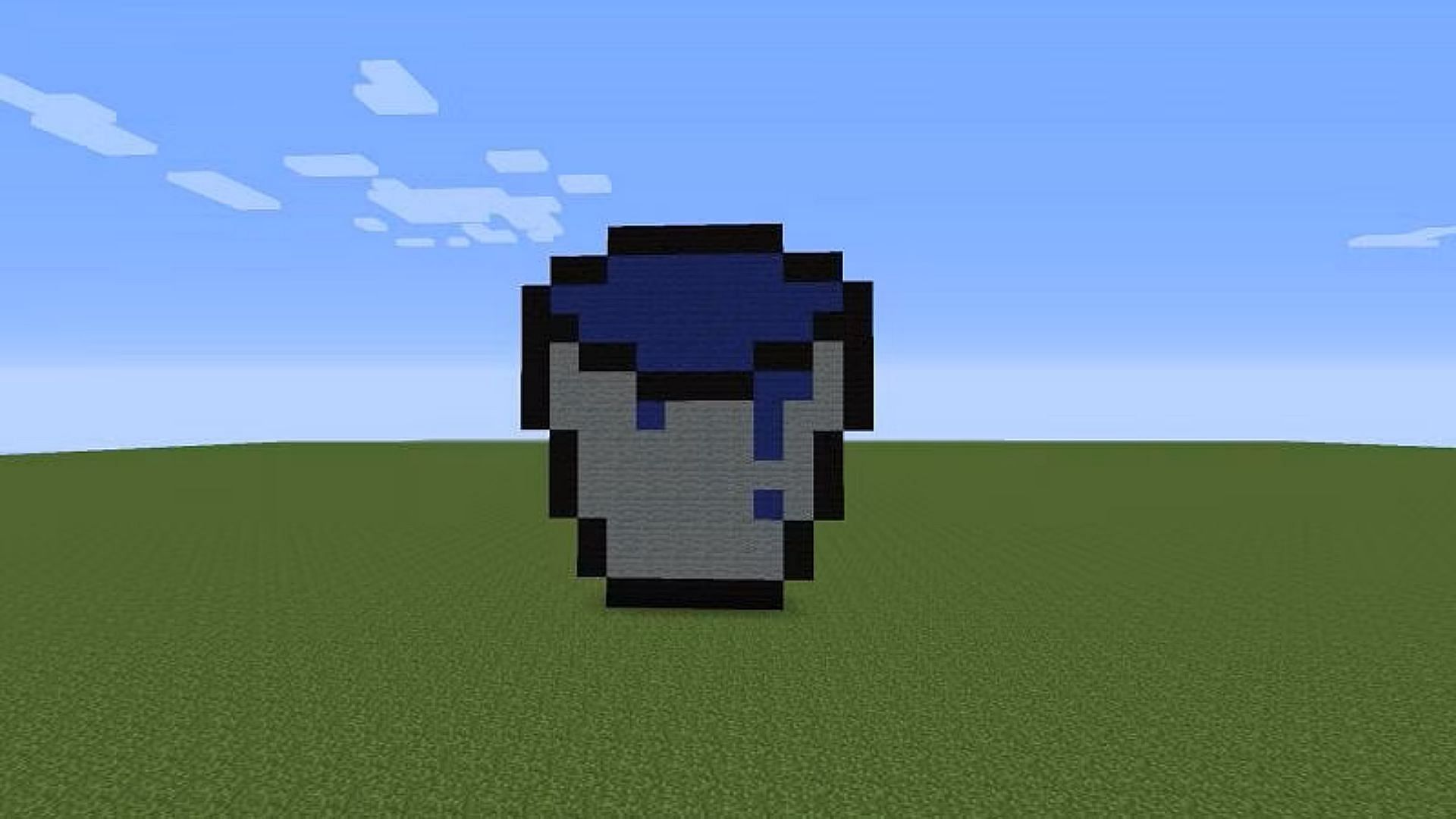 A water bucket MLG in Minecraft can be a lifesaver in many situations (Image via Mojang)