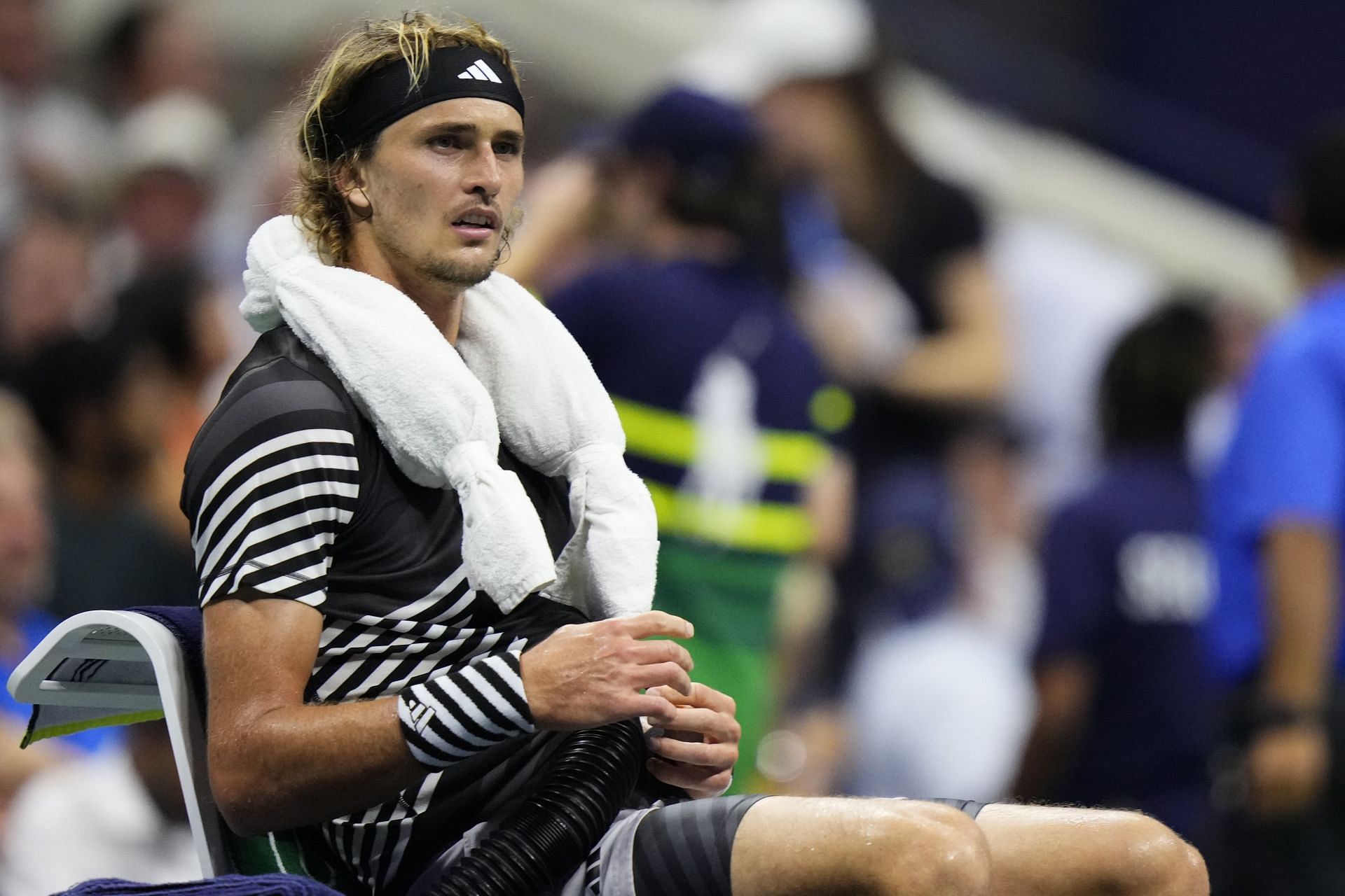 Alexander Zverev at the 2023 US Open