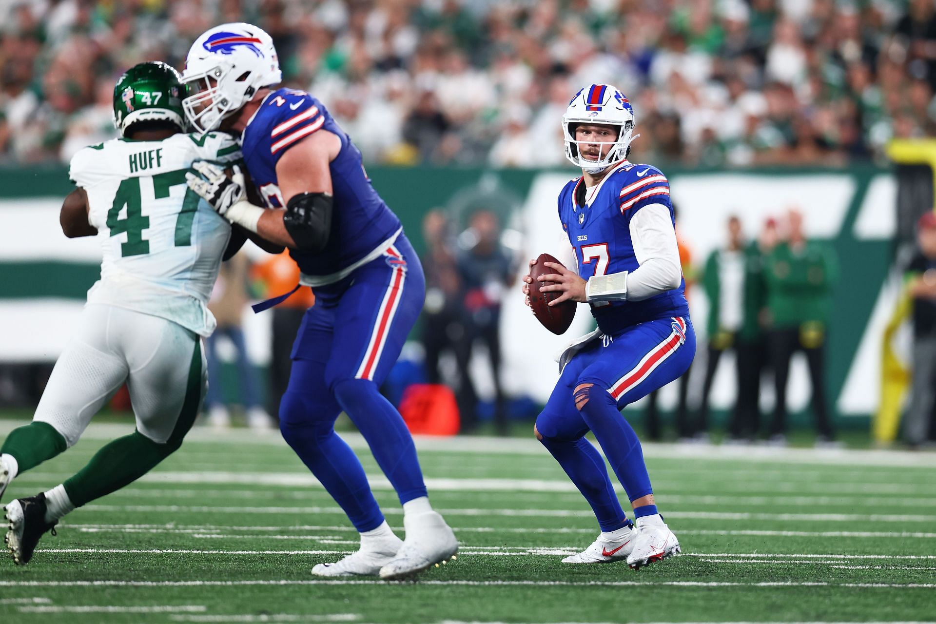 Buffalo Bills' Josh Allen vs. New York Jets' Aaron Rodgers: Elite