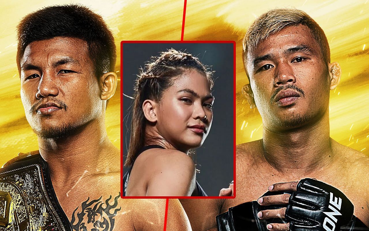 Rodtang Jitmuangnon, Denice Zamboanga, Superlek - Photo by ONE Championship