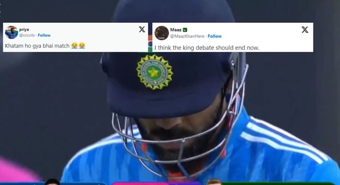 "Khatam ho gya bhai match" - Fans react as Virat Kohli flops with the bat in IND vs PAK at 2023 Asia Cup