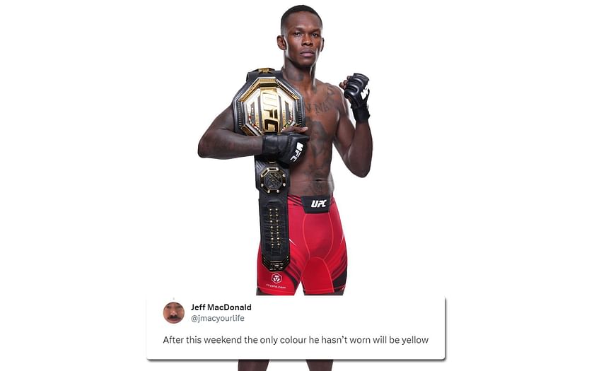 What color shorts will Israel Adesanya wear at UFC 287? 'The Last