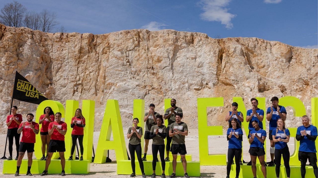 Top 16 contestants &mdash; The Challenge USA season 2 (Image via Paramount+/CBS)