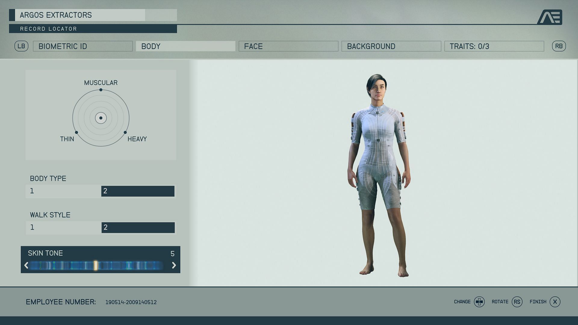 A look at the in-game character creator. (Image via Bethesda Softworks)