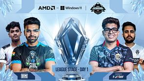 Upthrust BGMI Pro Showdown Season 2 League Day 1: Overall standings, top three players, overview, and more
