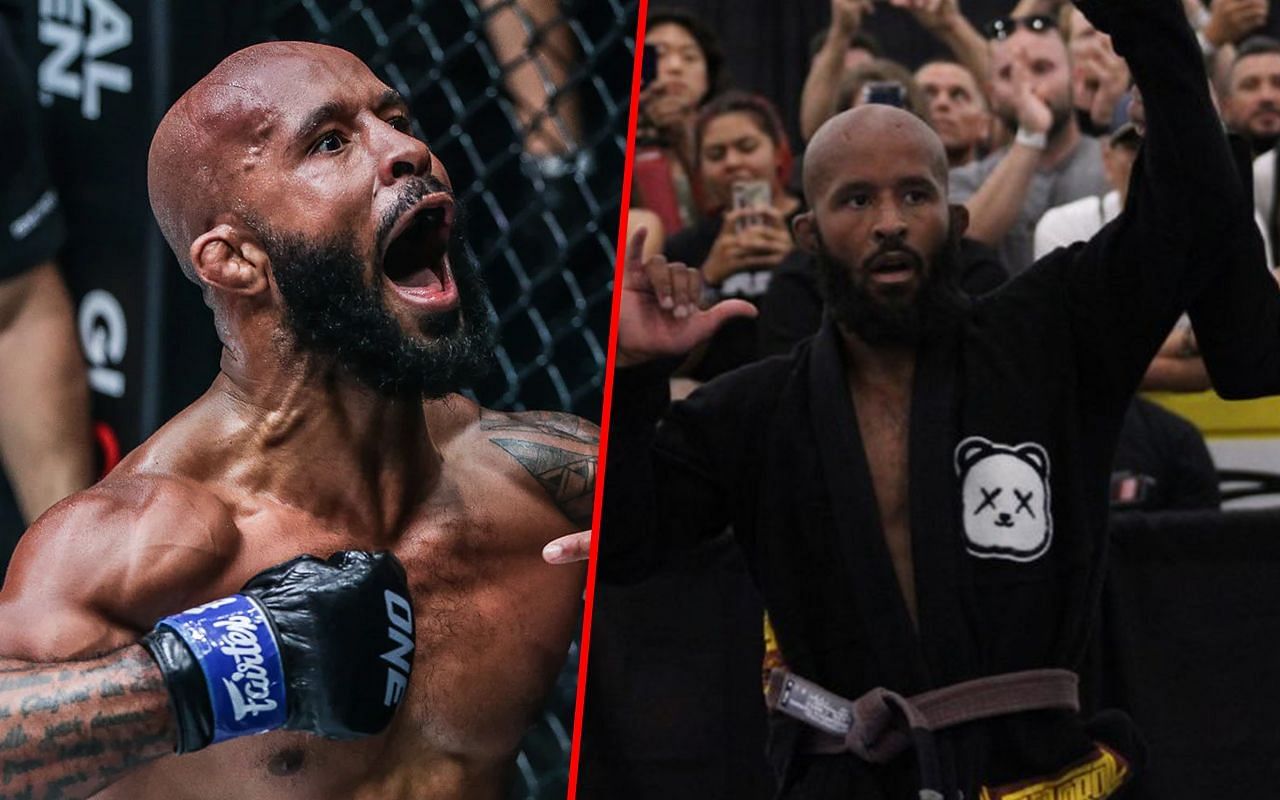 American MMA legend Demetrious Johnson had a grand time in his first-ever IBJJF tournament recently. -- Photo by ONE Championship