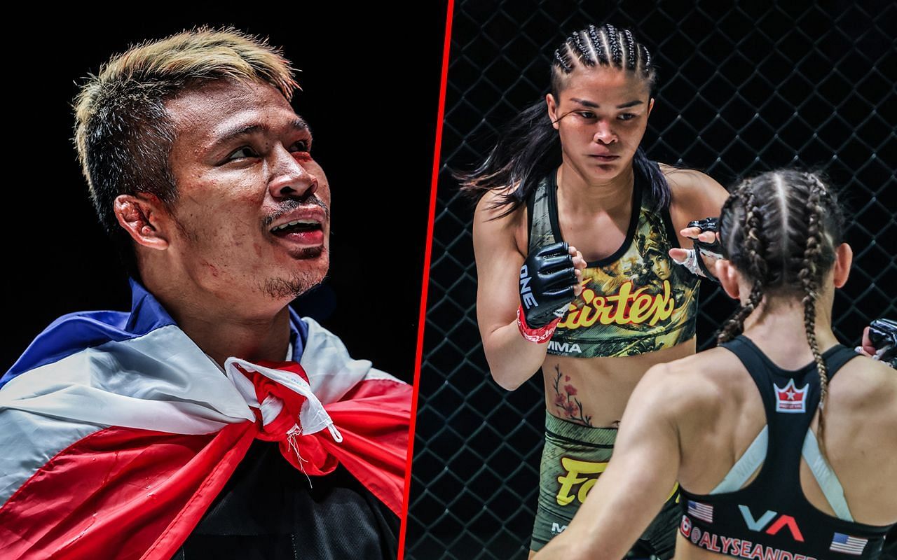 Superlek Kiatmoo9 (L) / Stamp Fairtex (R), Photo: ONE Championship