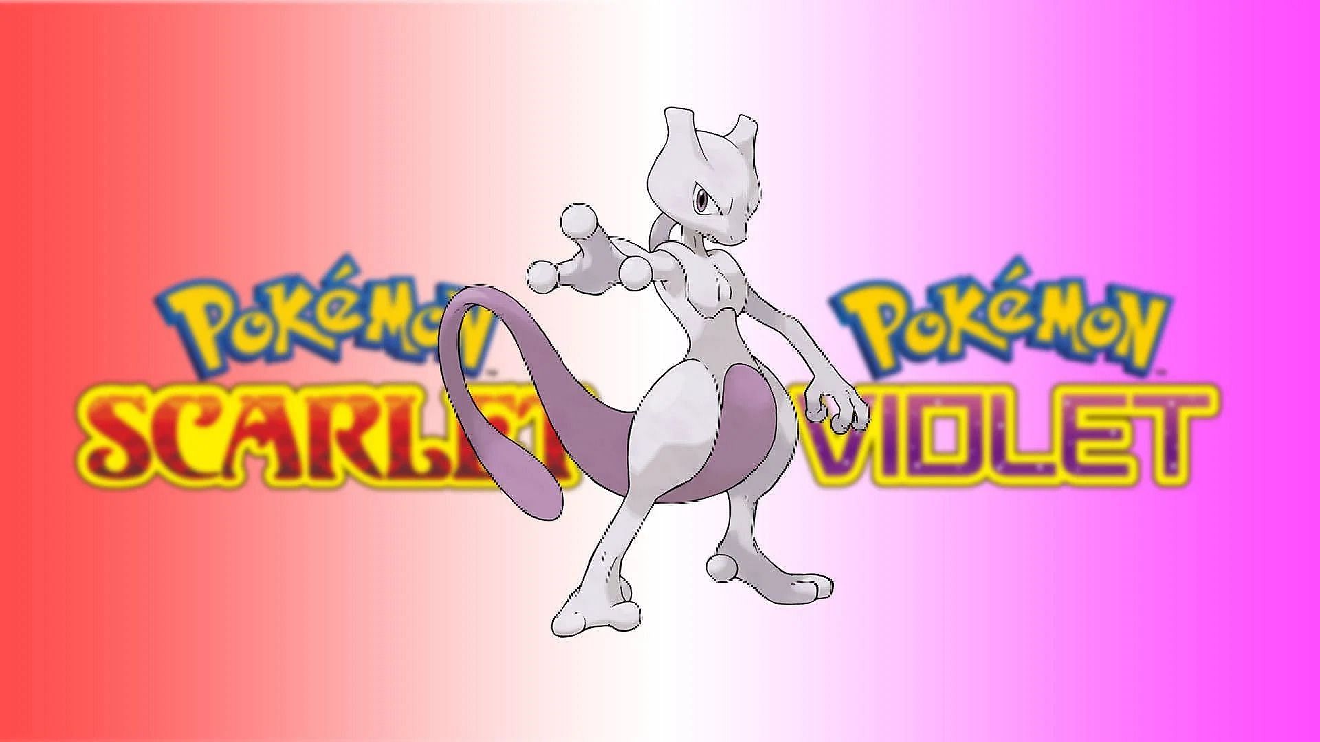Pokemon Scarlet and Violet Mighty Mewtwo 7star Tera Raid All moves
