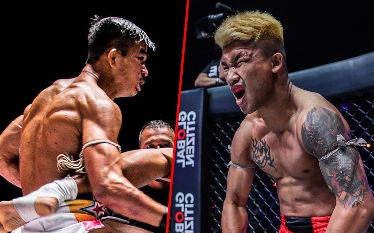 Superlek (Left) faces Rodtang Jitmuangnon (Right) at ONE Friday Fights 34