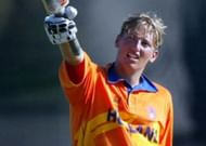 Van Bunge fought a lone hand on a treacherous Paarl wicket.