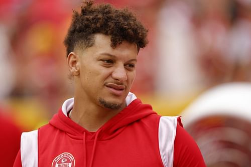 Patrick Mahomes at Cleveland Browns v Kansas City Chiefs