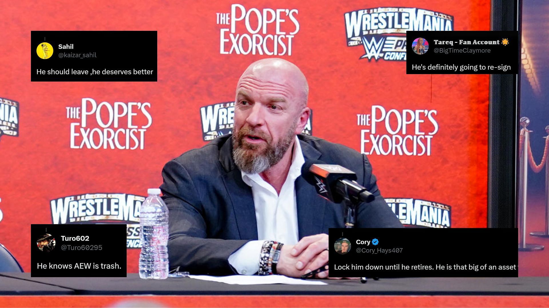 Triple H is the Chief Content Officer of WWE!