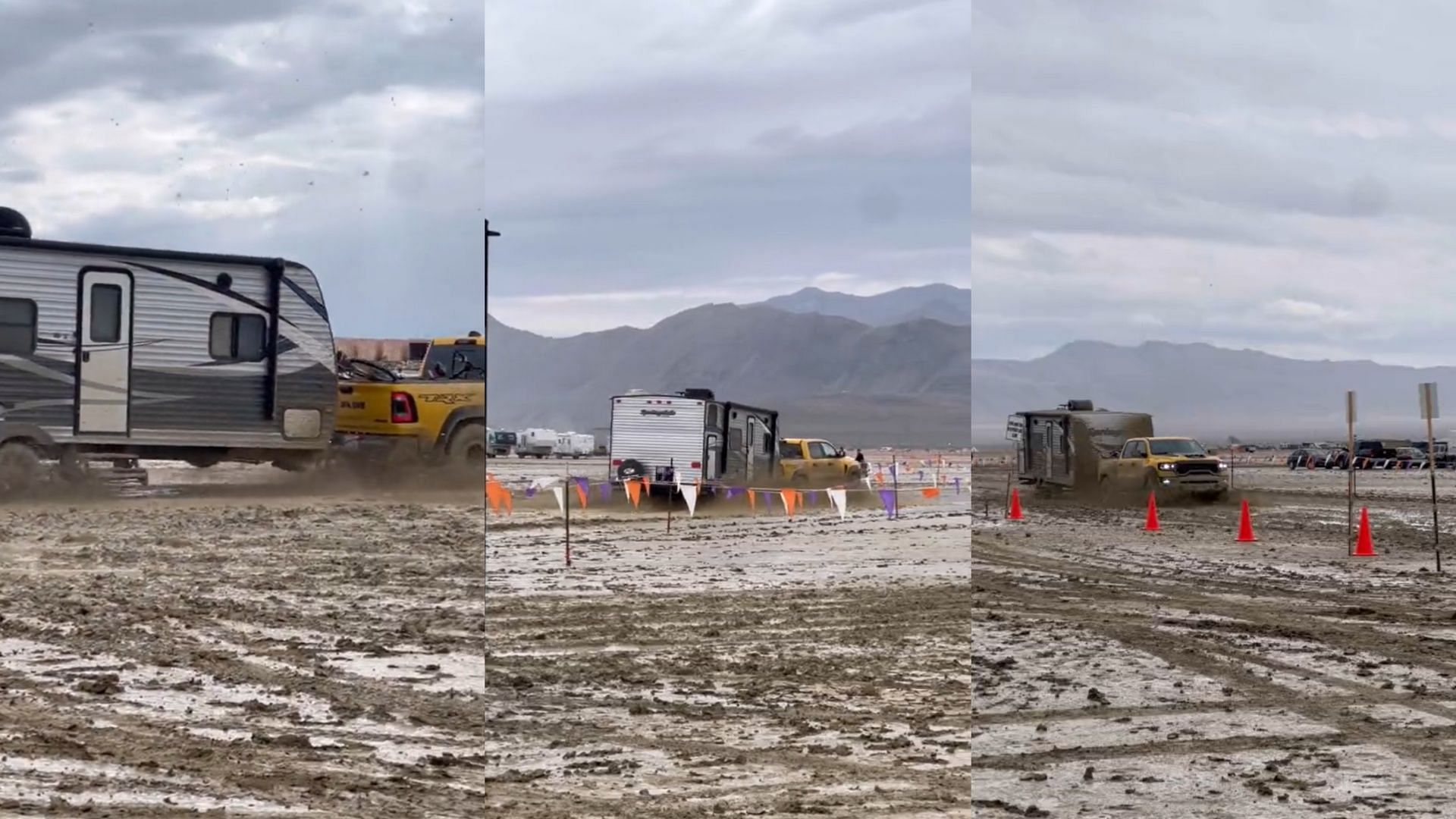 "Excellent truck advertisement" Ram TRX Burning Man video goes viral
