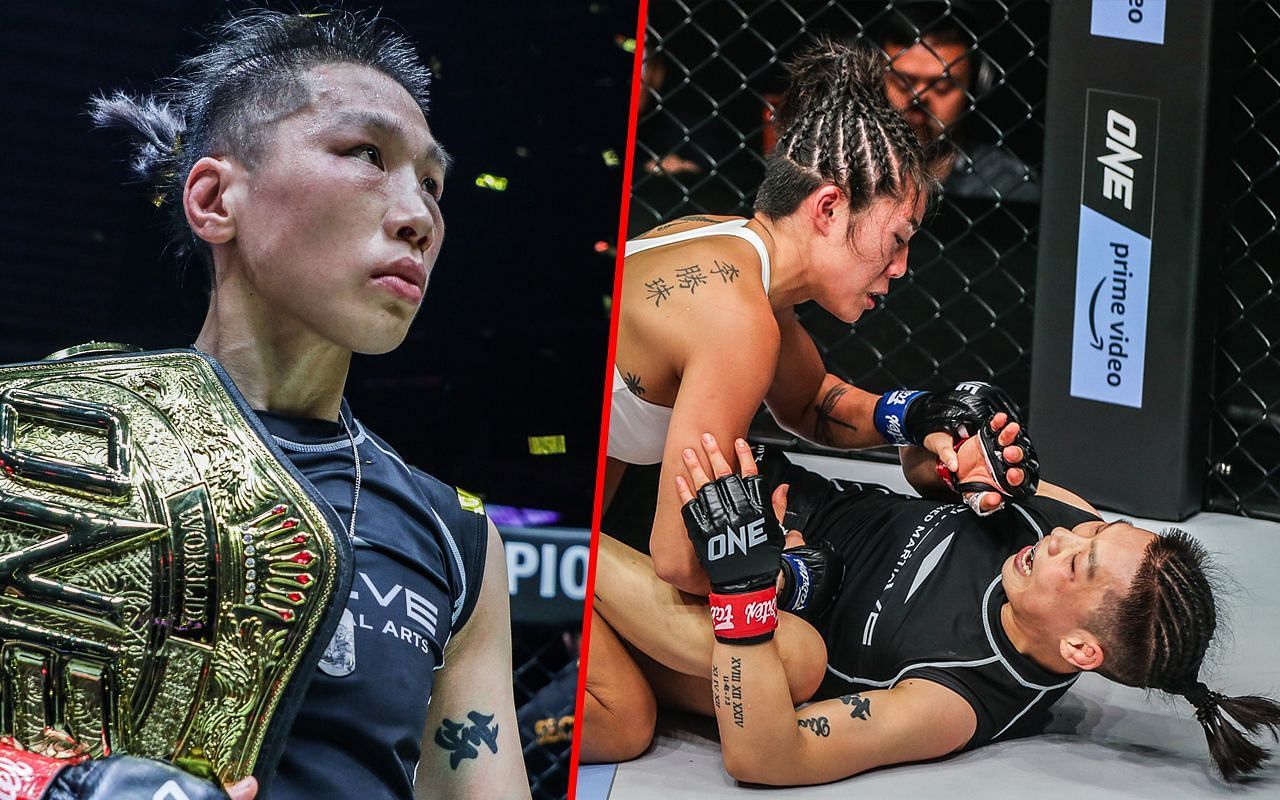 ONE strawweight MMA world champion Xiong Jing Nan. [Image: ONE Championship]