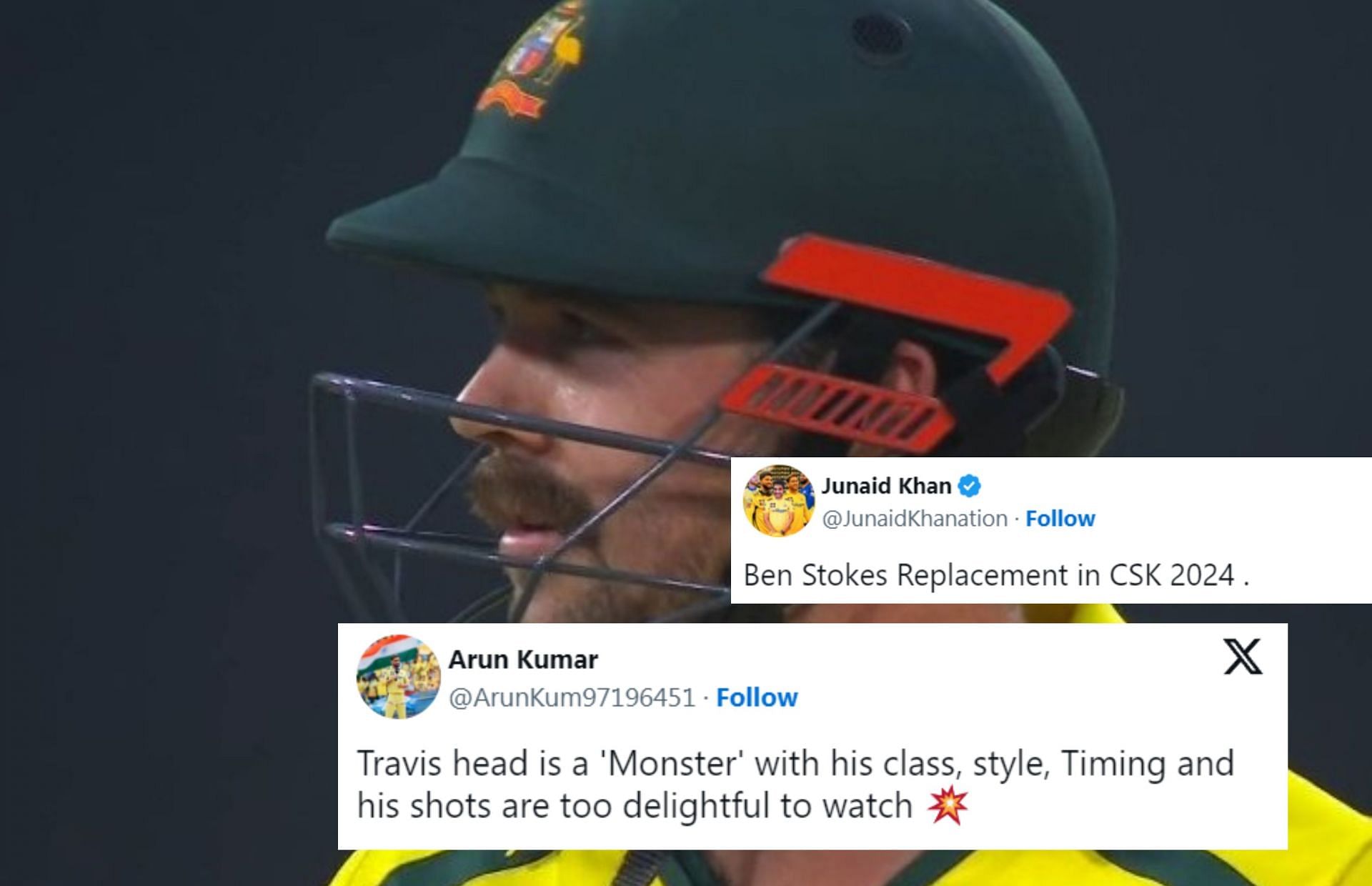Fans react after Travis Head